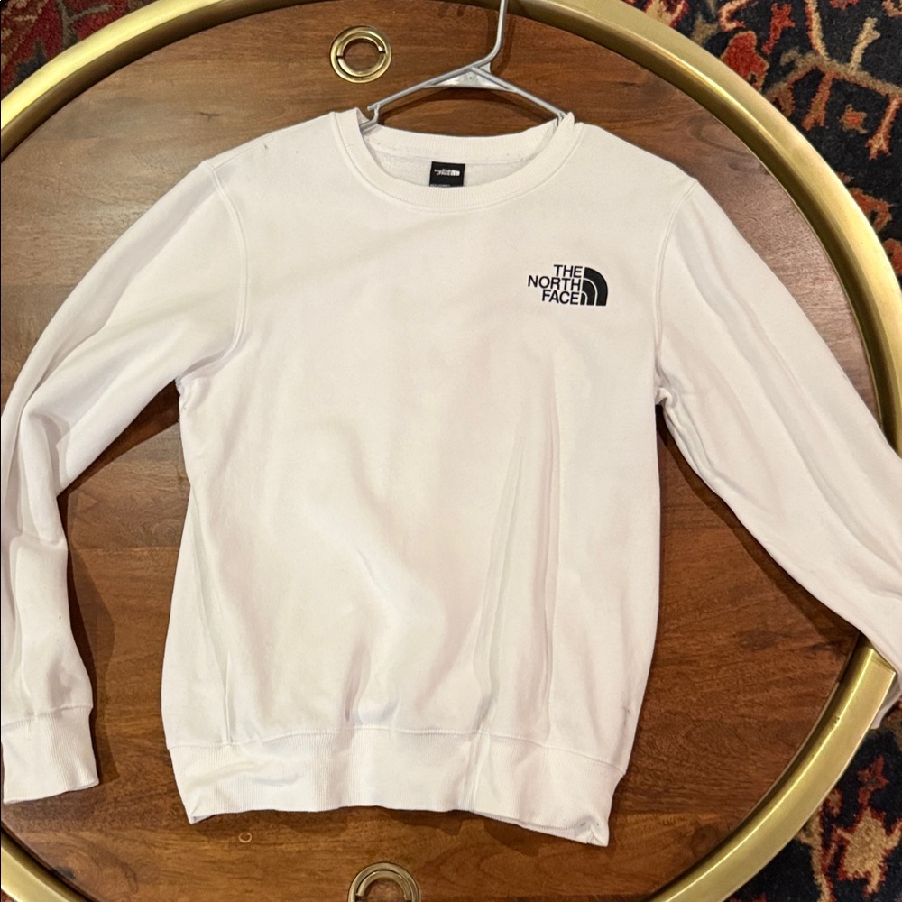 The North Face Classic White Crewneck